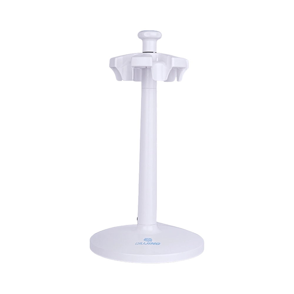 Soporte redondo antideslizante para almohadillas de pie Qiujing Sapce, soporte duradero para pipetas en forma de cilindro